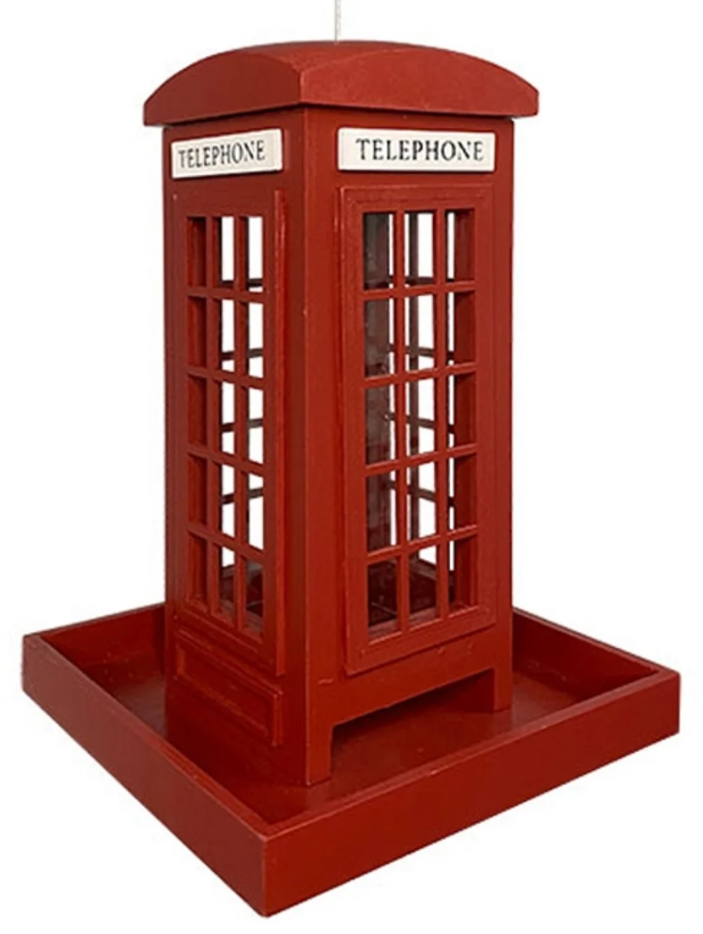 Phone Booth Bird Feeder
